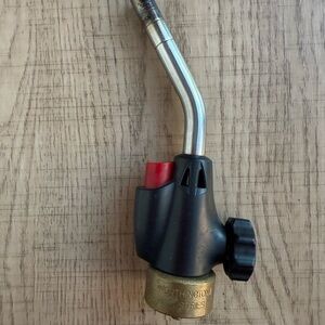 Black and Red Torch Head